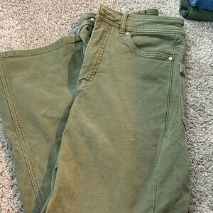 CALIA by Carrie Underwood Olive Wide Leg Pants